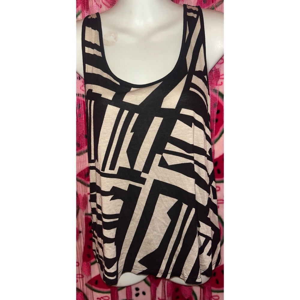 🖤 BYCORPUS (Urban Outfitters) Graphic Tie Back Tank Top